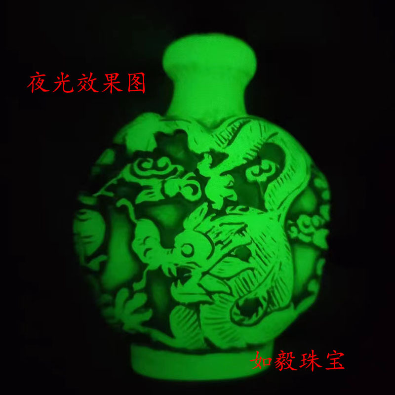 Factory Wholesale Antique Miscellaneous Snuff Bottle Ornaments Collection Antique Old Carved Crafts Snuff Bottle Handle Pieces