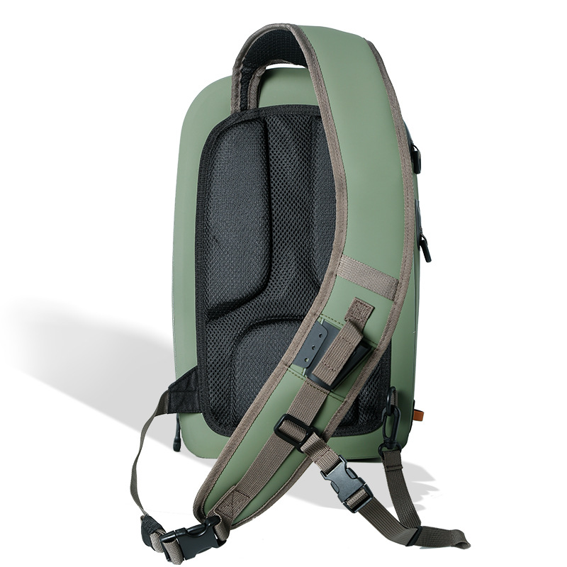 Waterproof shoulder bag outdoor sports large capacity mountaineering hiking swimming wading custom cross-border portable shoulder bag