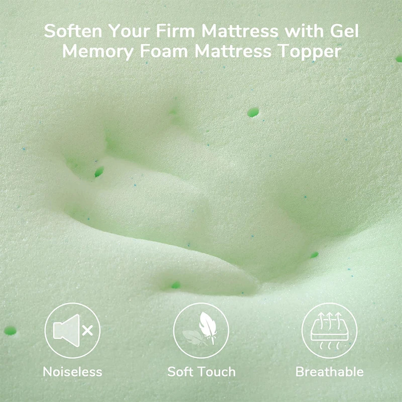 Green Tea Memory Foam Mattress Perforated Breathable Summer Special Mattress Thin Pad 35D Slow Rebound Tatami Mat