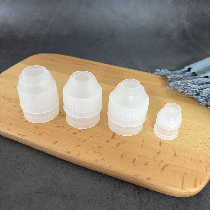 Пластиковый переходник для насадок, адаптер для декорирования, соединитель для крема, насадка для выпечки тортов