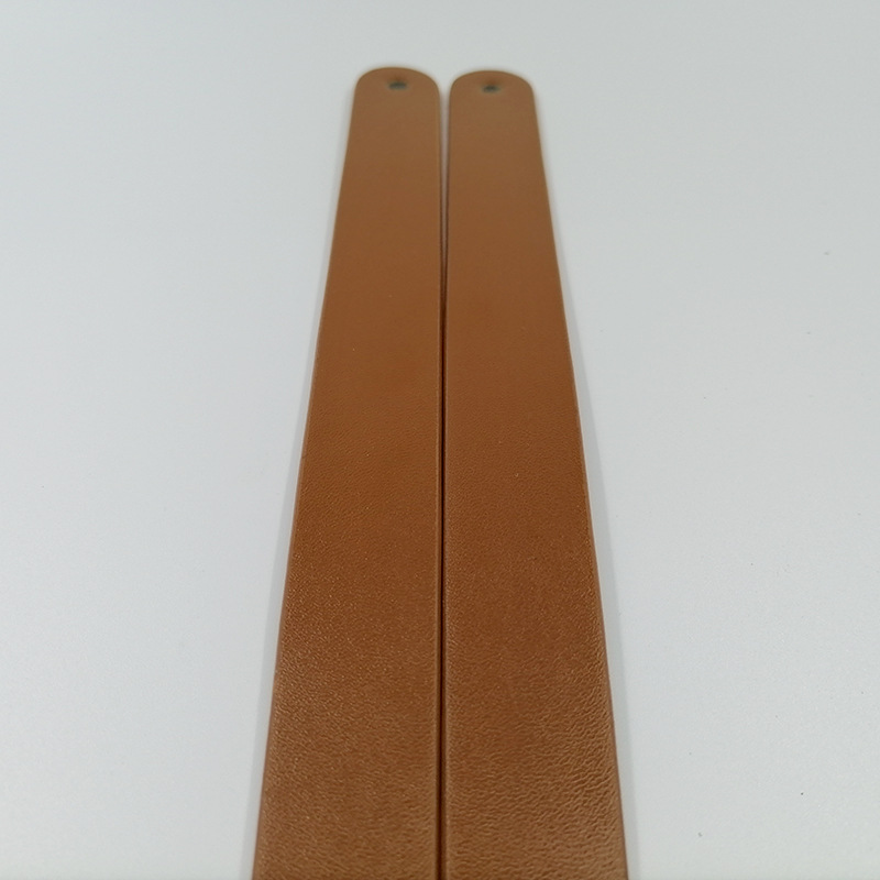 Gift Box Handle with Acoustic Double-Sided PU Portable Oil Edge Hand-in-Hand Folded Edge Stitching Leather Handle Leather Strip Portable