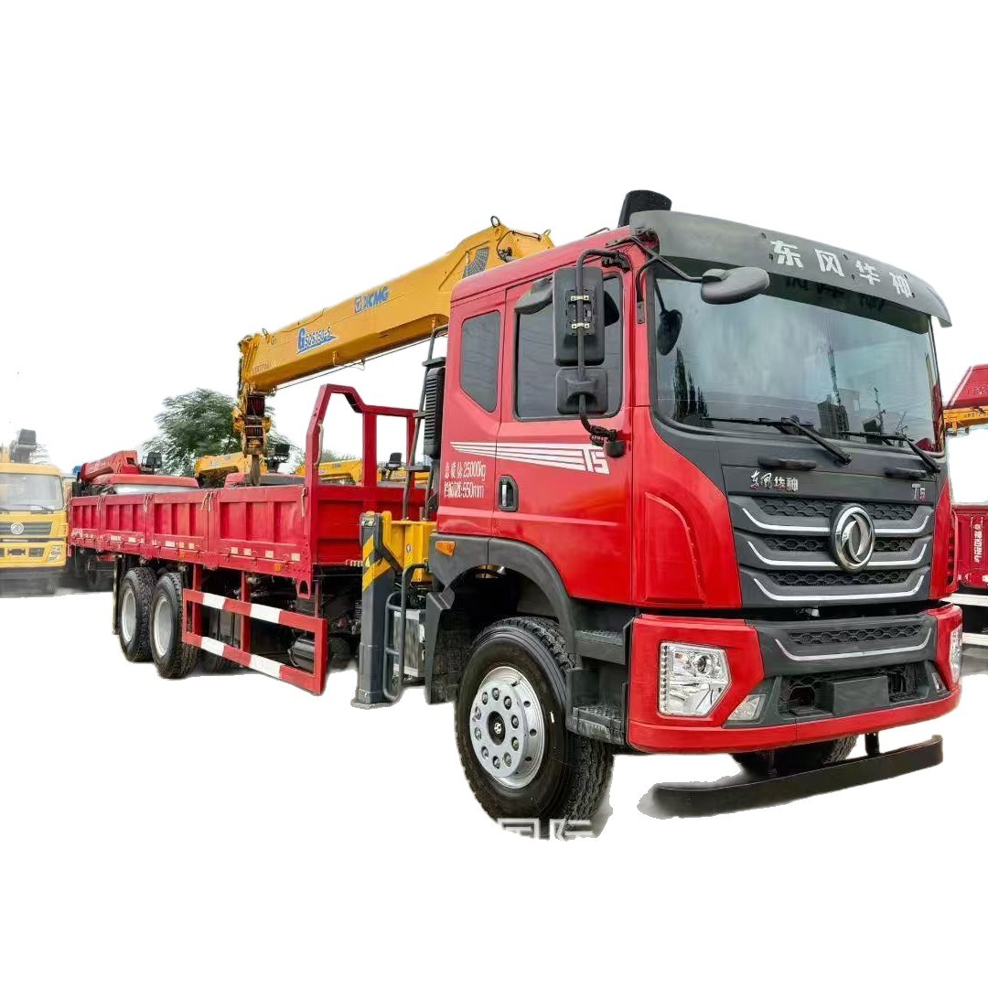 National Sixth Emission Dongfeng Huashen T5 Single-Axle 8-Ton Xcmg g Series Mobile Crane Direct Supply Nationwide Warranty