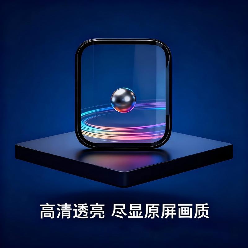 Applewatchs S10 41mm Black High-Definition High-Transparency Anti-Fall, Explosion-Proof and Scratch-Proof Watch Film Protective Film