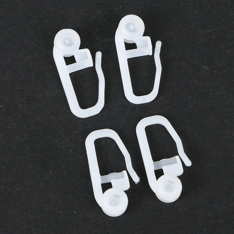 Curtain Track pulley curtain hook hanging bed curtain roller hook shower curtain hanging piece curtain accessories wholesale