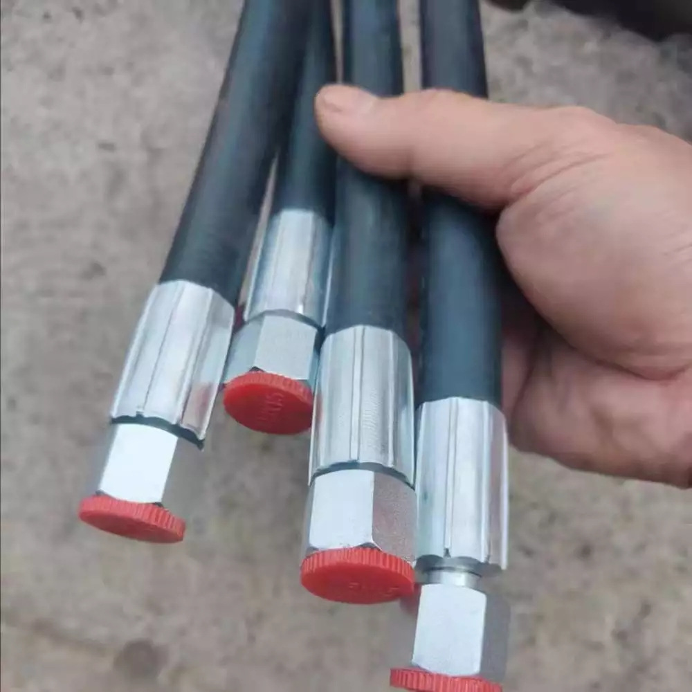 High and low pressure hose assembly mining engineering machinery hydraulic tubing assembly shearer mining hydraulic hose processing