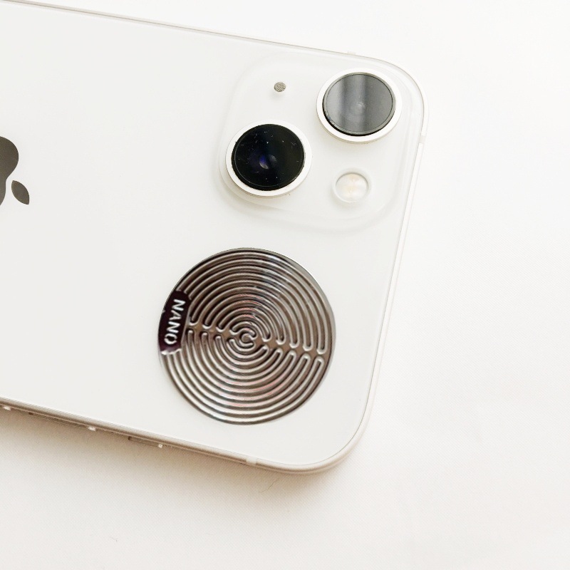 Amazon new export coil anti-radiation energy mobile phone stickers/24k metal energy mobile phone stickers jewelry stickers