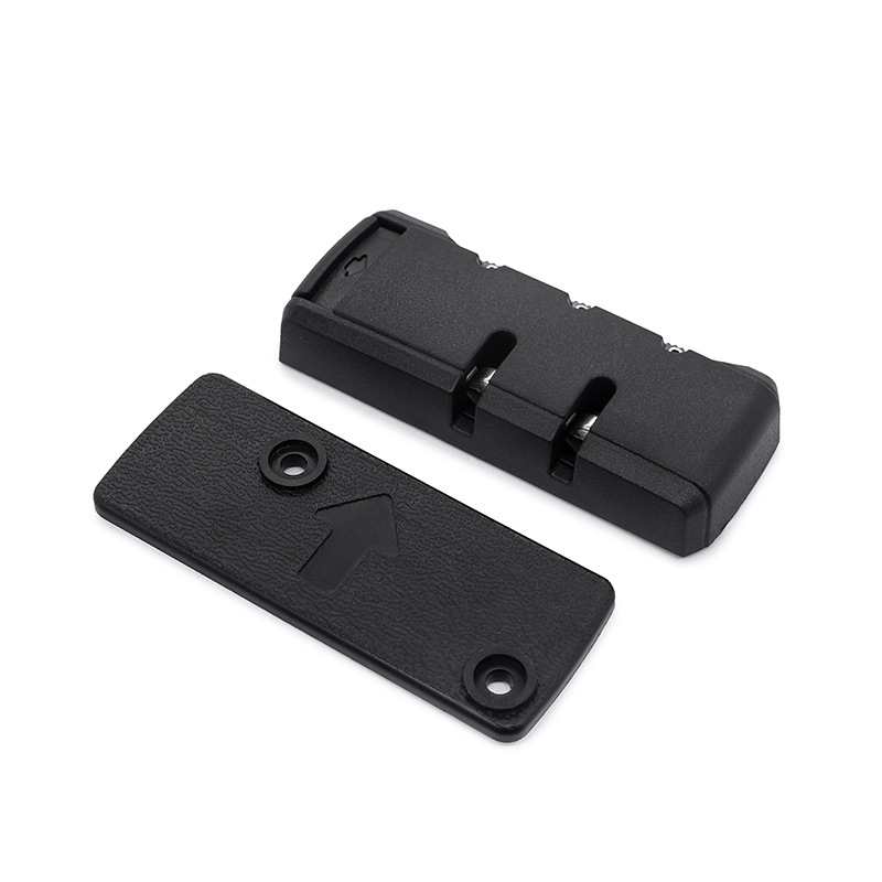 Zhengbo lock factory spot combination lock storage bag tobacco bag combination lock trolley case combination lock fixed lock Black