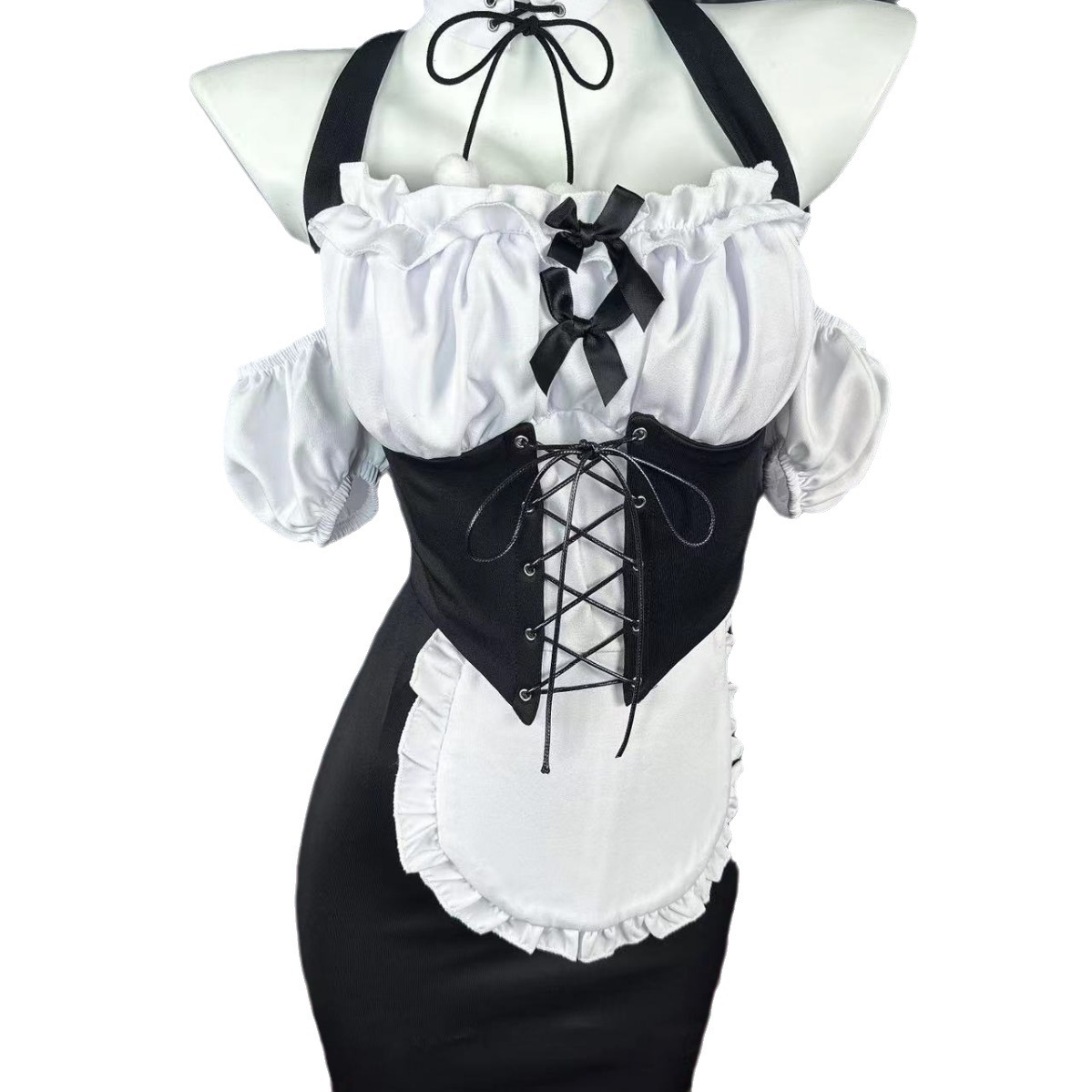 Hot Rabbit New sexy lingerie Japanese maid Secretary dress sexy sheath nightdress uniform temptation suit 8705