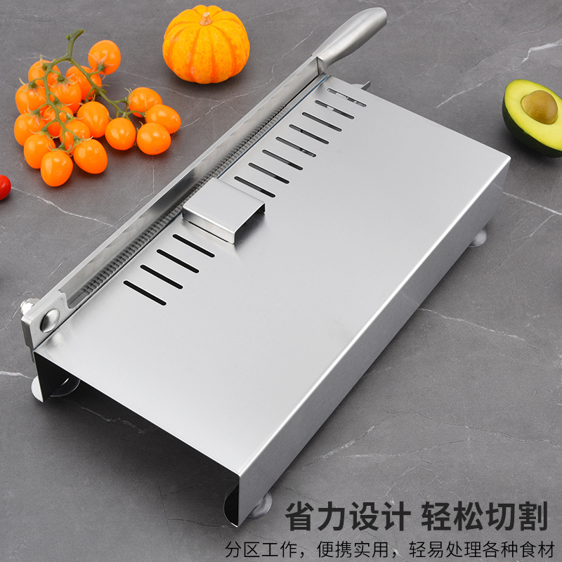 Stainless Steel Slicer for Cutting Medicinal Materials and Ribs, Commercial and Household Kitchen Small Cleaver, Cutting Knife, Chicken Claw Cleaver