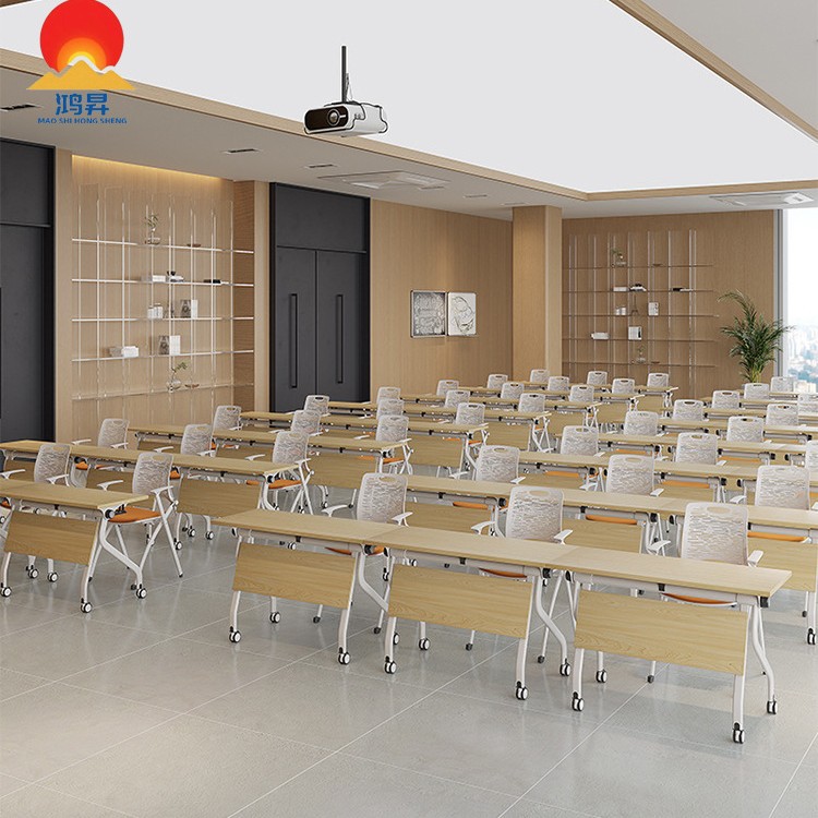 Folding Conference Table, Removable Training Table and Chair Combination, Conference Room Event Long Table, Spliced ​​Conference Table, Office Desk