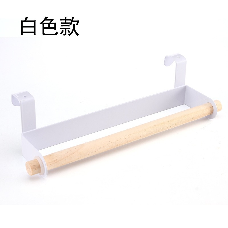 Kitchen Door Back Towel Rack, Punch-Free Bathroom Adhesive Towel Rack, Strong Load-Bearing Cabinet Hanging Rack