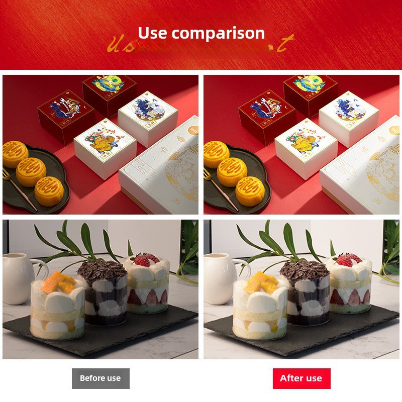 A4 Foldable Photography Cardboard Reflector Plate Refill Plate Thickened Photography Background Products Photography Accessories Shooting Props