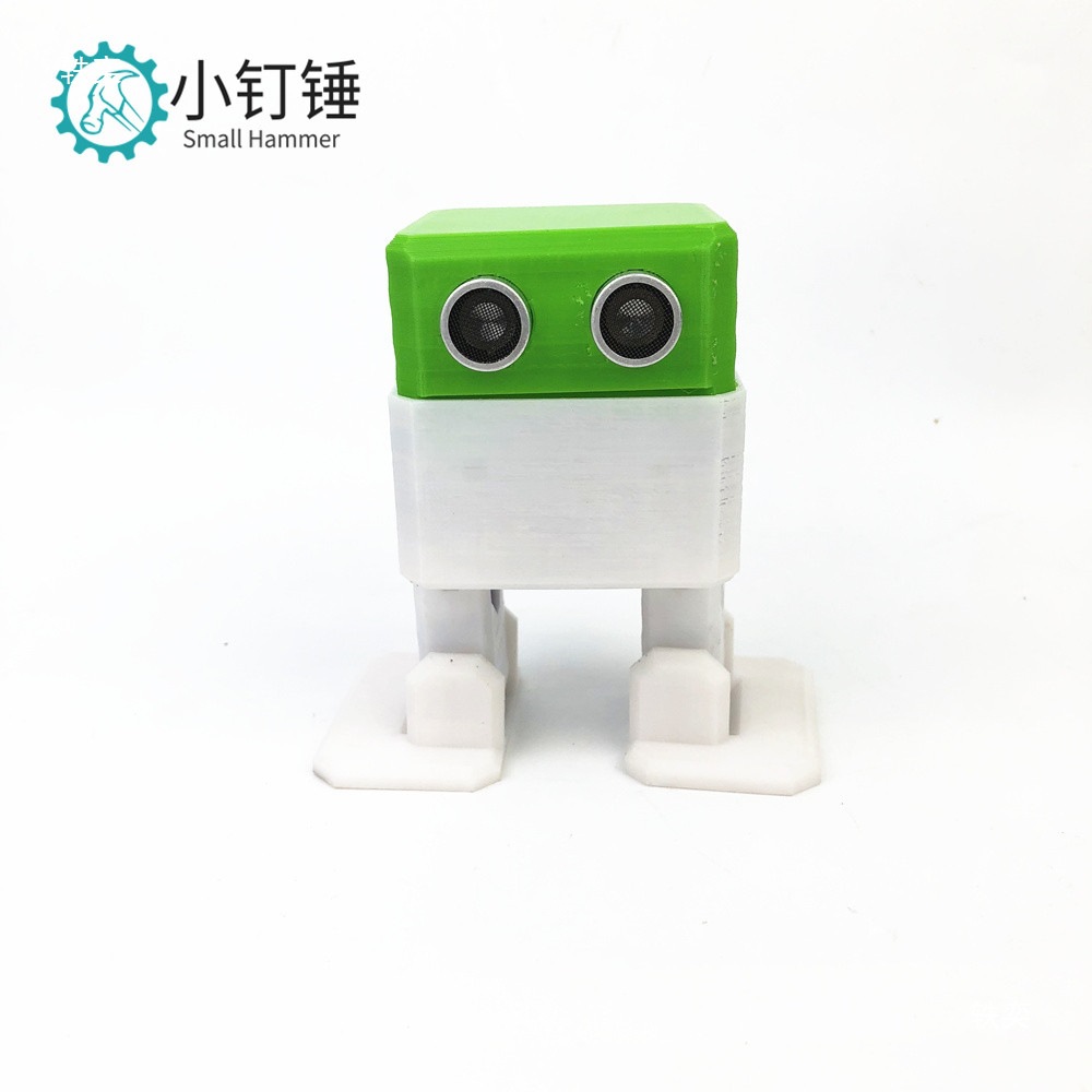 Otto Robot Open Source Biped Humanoid Ffor Microcontroller Obstacle Avoidance 3D Printing Dance