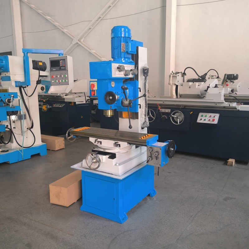 Multifunctional Drilling and Milling Machine Zx50C Source Factory Workshop Maintenance and Processing Drilling and Tapping Small Zx50 Drilling and Milling Machine