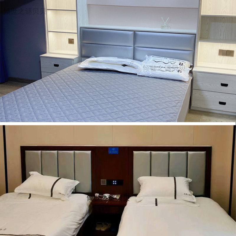 1.5m Hotel Headboard Soft Backrest Self-Adhesive 1.8m Hotel and B&B Bedside Set Tatami Wall Surround