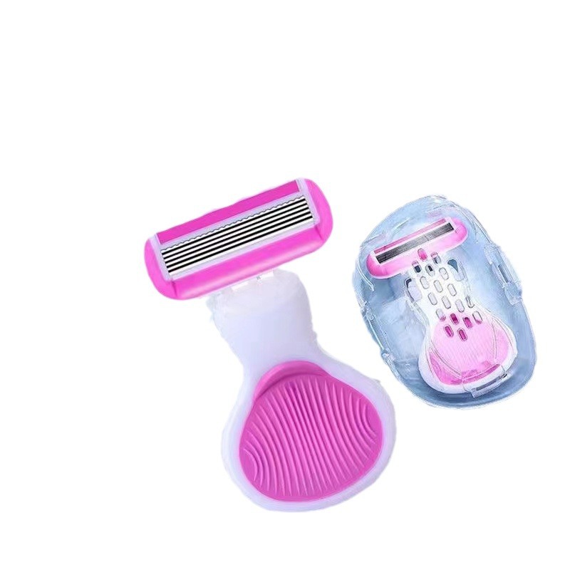 Women's razor six-layer razor blade armpit hair hand leg hair removal artifact privacy pubic hair trimming