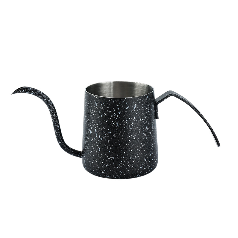 Household Hanging Ear Coffee Hand Brewing Pot Long Spout Stainless Steel Hand Brewing Coffee Pot with Scale Hand Brewing Cup Coffee Utensils