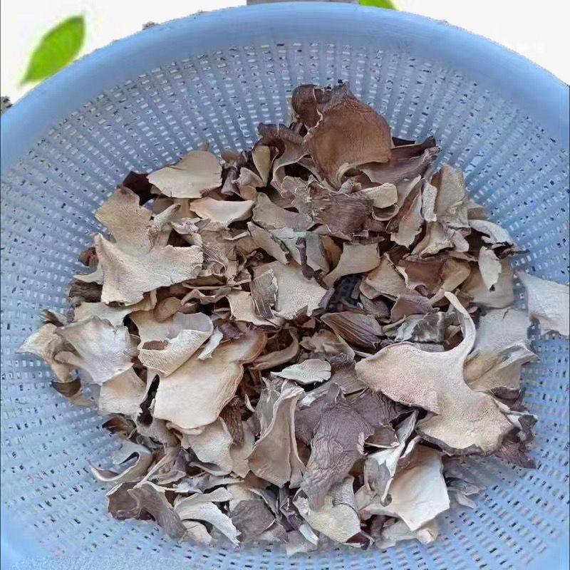 Grifola Frondosa Dried Chestnut Mushroom Slices, Maitake Mushroom Slices, Shiitake Mushroom Fragments, Edible Fungi 500g, Fresh Whole Pig Tail