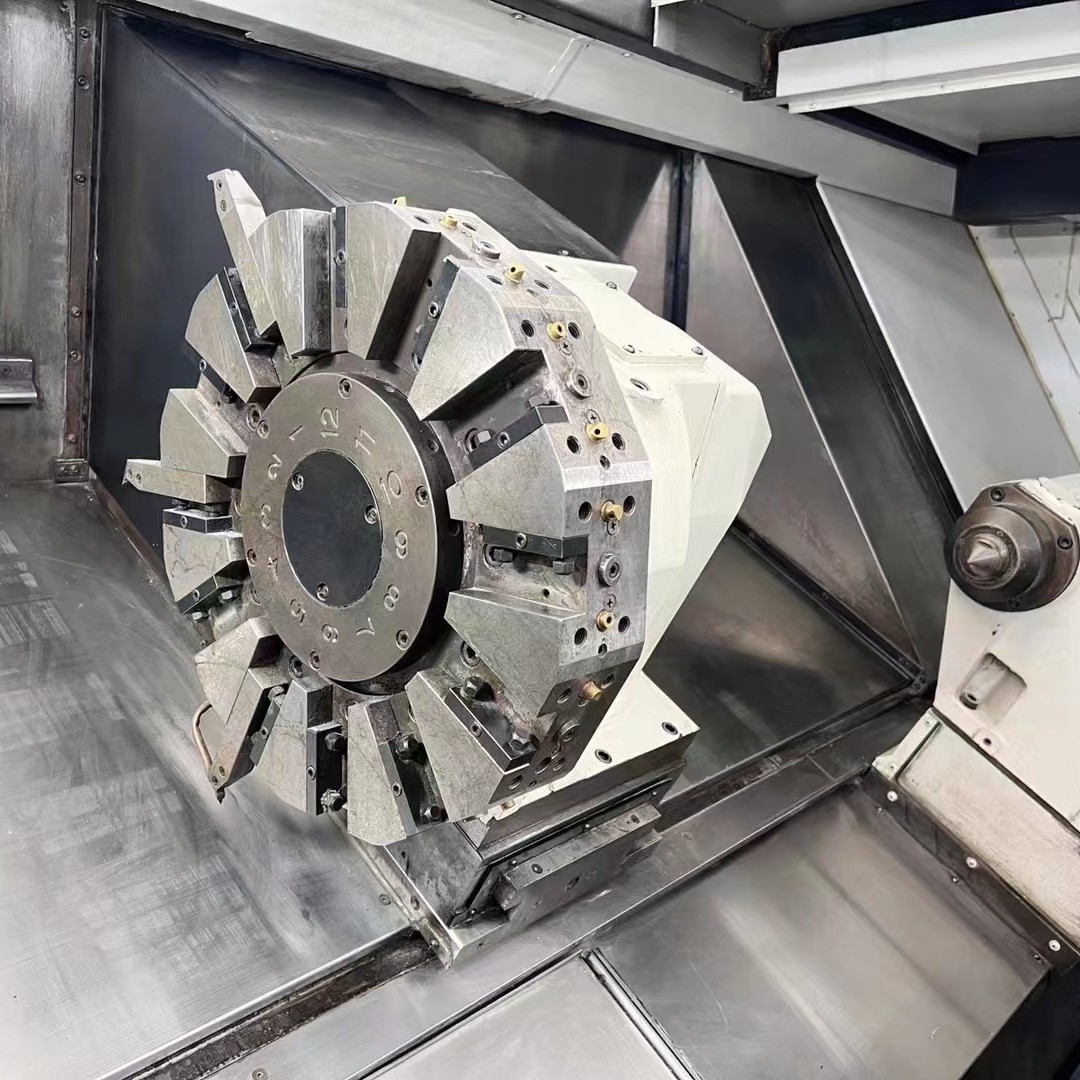 Transfer of Used Japanese Okuma Lb4000Exii-R Lathe and Milling Composite Used Cnc Lathe in Stock