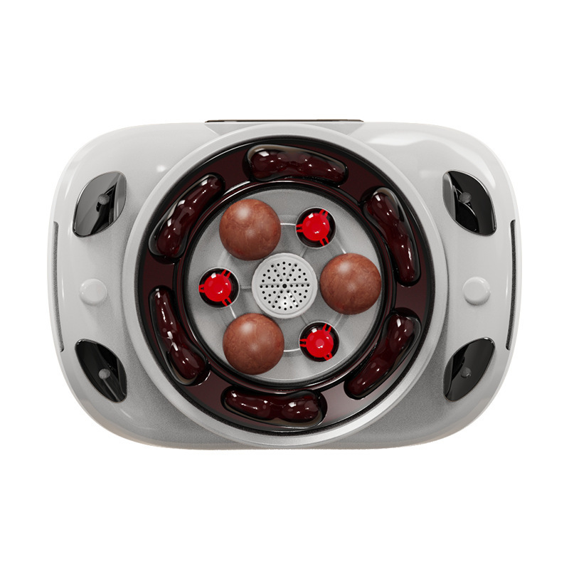 Abdominal Rub Massager Automatic Kneading Belly Moxibustion Belt Electric Waist and Abdomen Massager Slim Belly Rubbing Instrument Portable