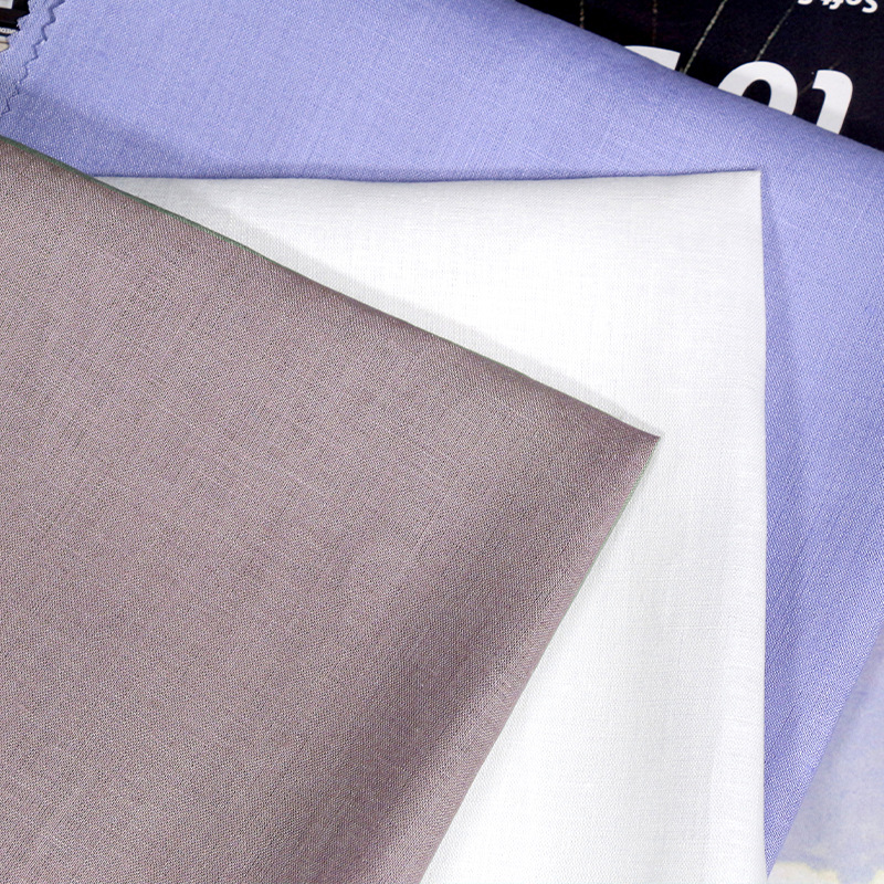 in stock pure hemp woven fabric 165g plain hemp fabric shirt dress women's clothing fabric antibacterial cloth