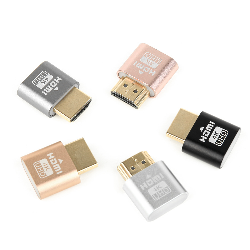 Cross-Border HDMI Graphics Card Spooer Dp Virtual Display HDMI Fake Load Hdmidpedidhdmi Lock Screen Treasure