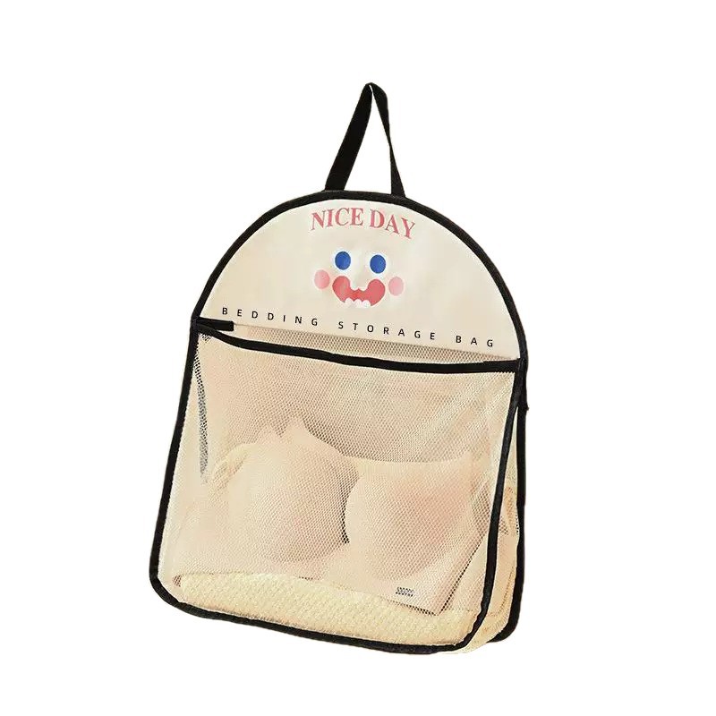 Socks Underwear Storage Hanging Bag Door Rear Wardrobe Bedroom Net Pocket Hanging Fabric Dormitory Wardrobe Side Mesh Pocket