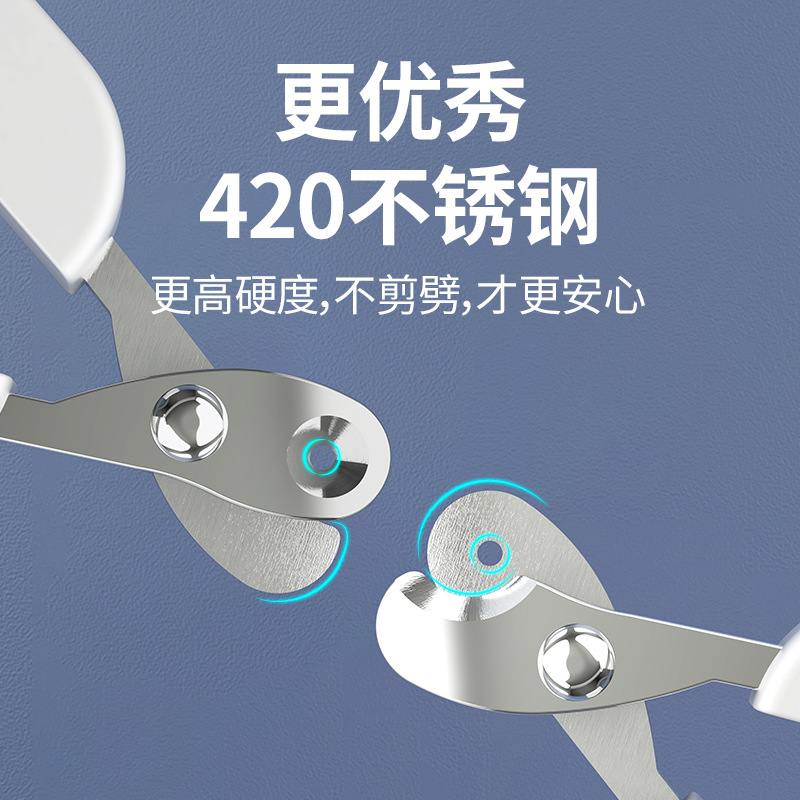 Cross-Border Direct Supply of New Pet Products Nail Clippers Paike Small Q Pet Nail Clippers Cat Grooming Tools