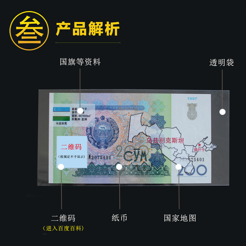 Foreign Coins from 10 Countries, 10 Pieces of World Currency Banknotes, Real Foreign Currency Banknotes from Ten Countries, New Year's Gift, Non-Repeating