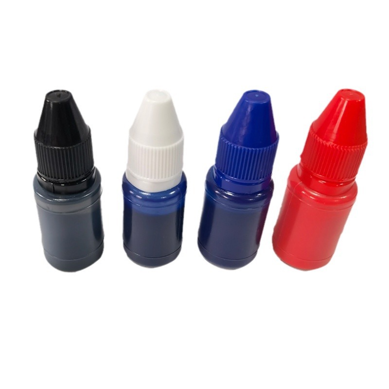 Photosensitive printing oil 10ml gold bottle color printing oil photosensitive seal printing oil special supplies wholesale printing oil