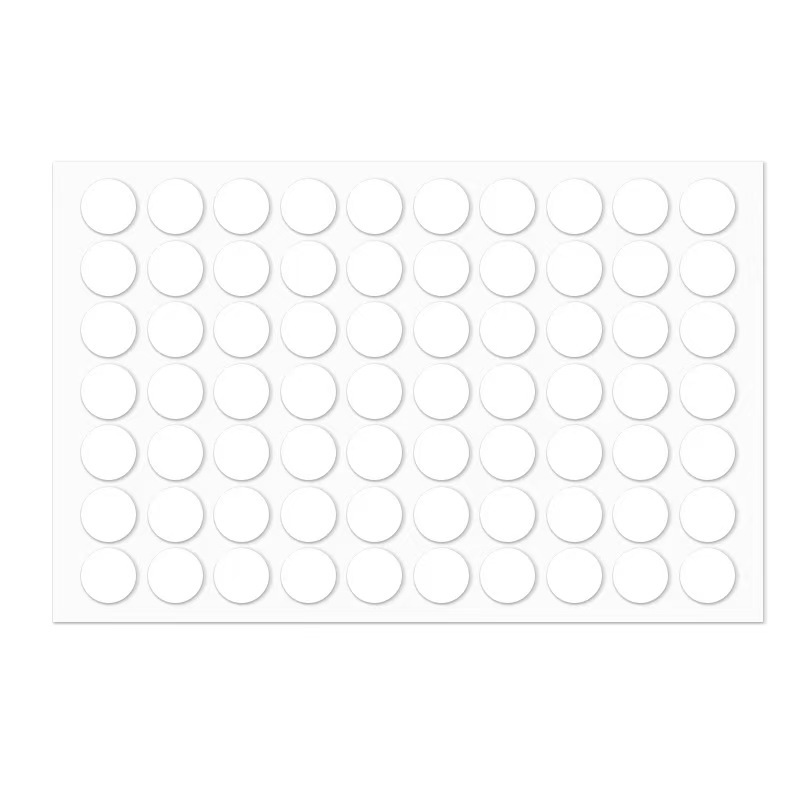 Acrylic double-sided adhesive transparent removable adhesive dot glue couplet Spring Festival couplet non-marking adhesive paste round nano glue die-cut