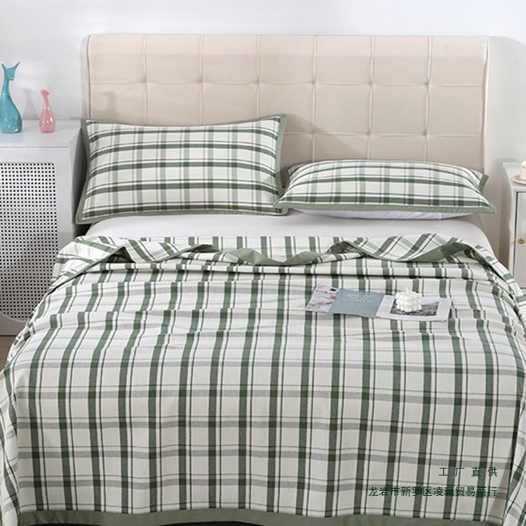 Pure Linen Mat Three-Piece Set Summer Thickened Linen Mat Bed Sheetss Baby Maternity Confinement Mat Machine Washable