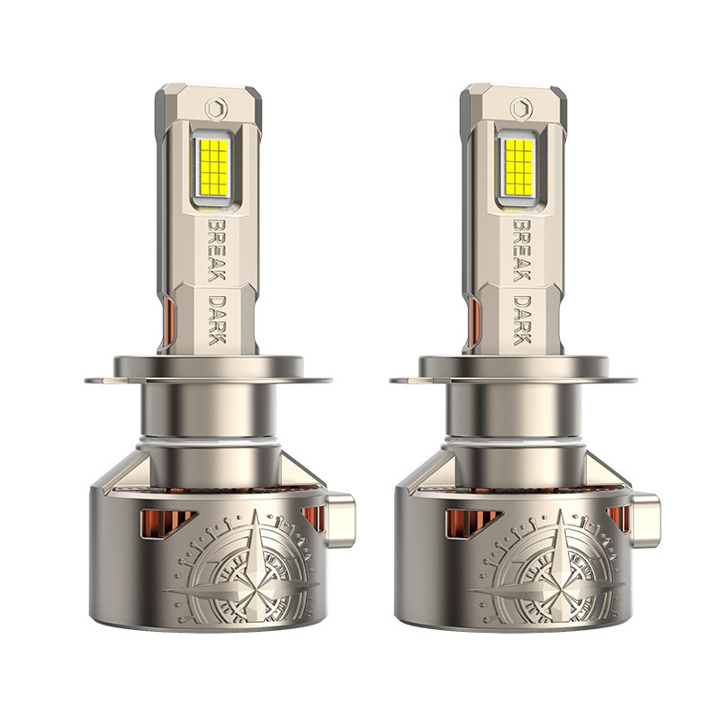 120W5080Led Zinc Alloy Fin Cooling Led Car Headlight Small Size Headlight Car Light Bulb