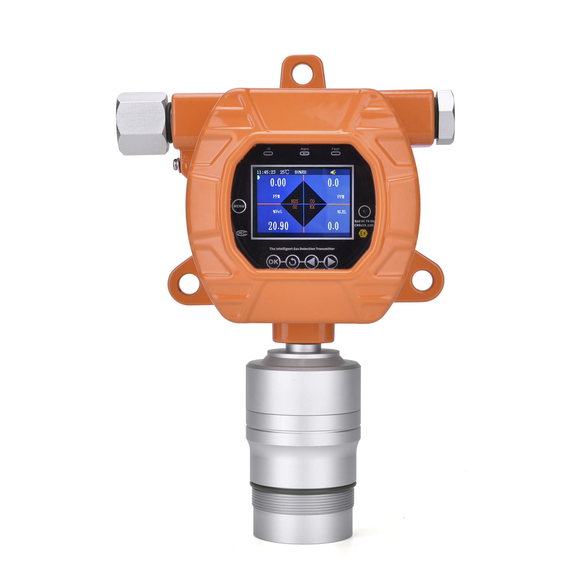 Стационарный детектор диоксида серы, сигнализация мониторинга концентрации газа So2