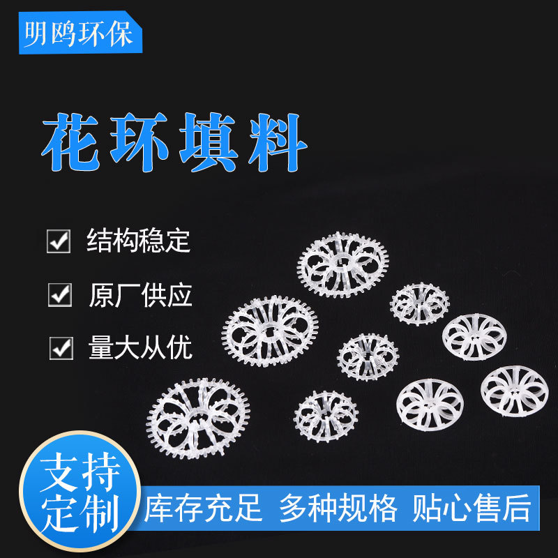 Упаковка из полипропилена для очистки сточных вод, упаковка для оборудования, наполнитель для скрубберов Рашига с колючей упаковкой