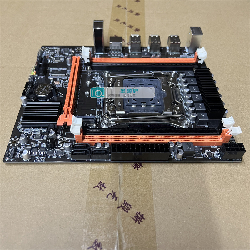The New X99 Motherboard Ddr3 Memory Desktop Computer Game Motherboard Supports E52666V3 26864V4Cpu