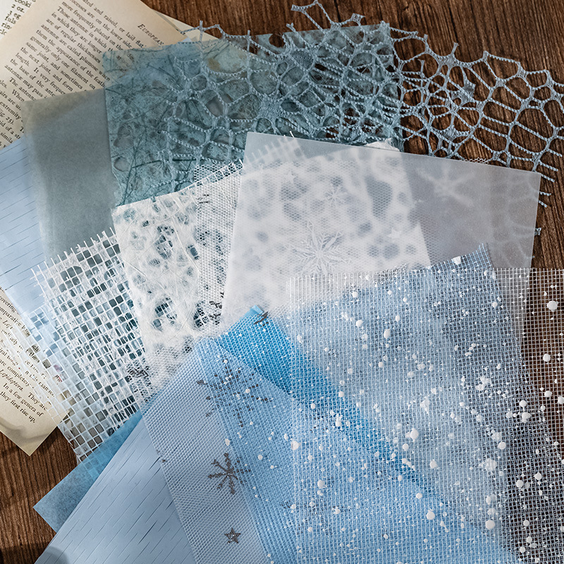 Paper Material Bag Athens Wind Elephant Series Retro Art Handbook Pain Bag Background Decorative Base Paper