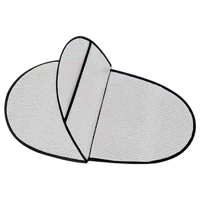 Electric Vehicle Sun Protection Seat Cushion Summer Heat Insulation Anti-Scalding Battery Seat Cushion Cover Waterproof Universal Motorcycle Heat Insulation Pad Crown Construction