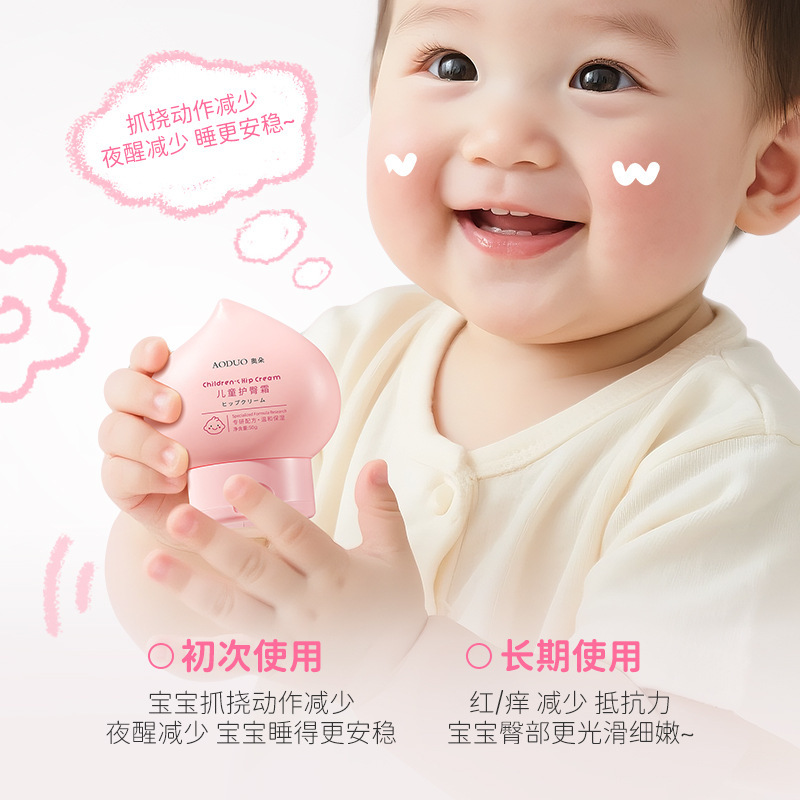 Children's Diaper Rash Cream for Newborns, Specially Designed for Moisturizing, Soothing, and Isolating Diaper Rash from Diaper Friction