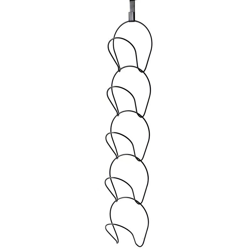 A Hanging Hat Storage Artifact Hood Hook Punch-free Wardrobe Door Rear Hanging Bag Cap Scarf Storage Rack