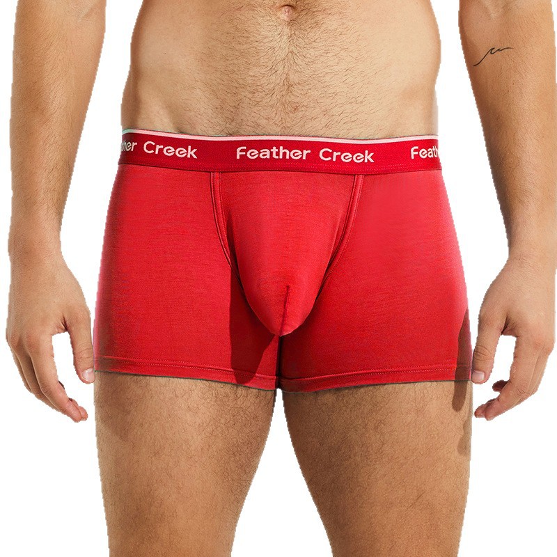 Popular Foreign Trade U-Shaped Pouch Underwear for Men, Large Front Pouch, Sexy Boxer Briefs, Thin Style Men's Shorts