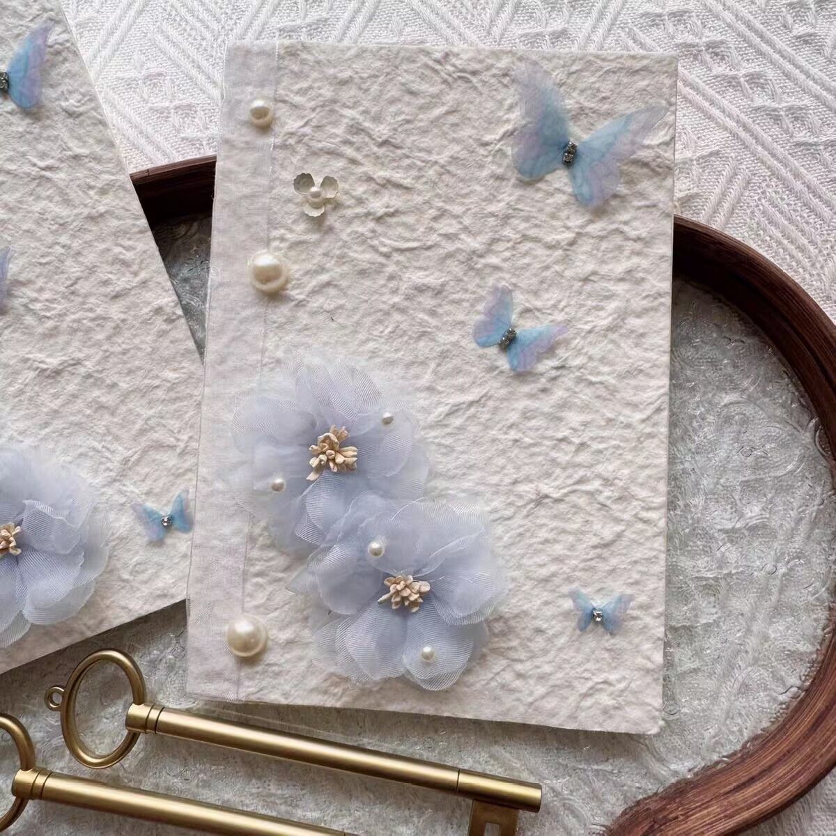 Wedding Vow Card, Groom and Bride Declaration Book, Fresh Wedding Ceremony Engagement Oath Card