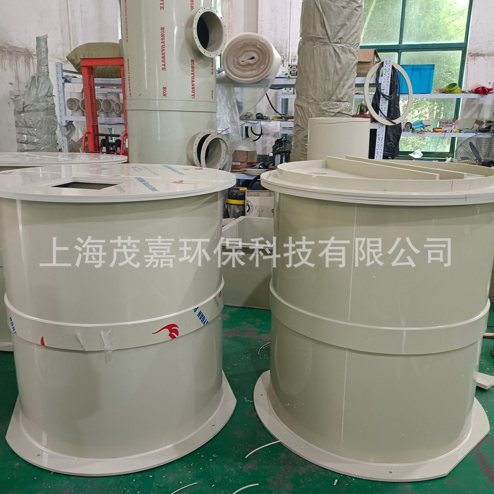Production of Plastic Storage Tanks Acid and Alkali Resistant Pp Plastic Horizontal Storage Tanks Pph Storage Tanks Polypropylene Material Vertical Storage Tanks
