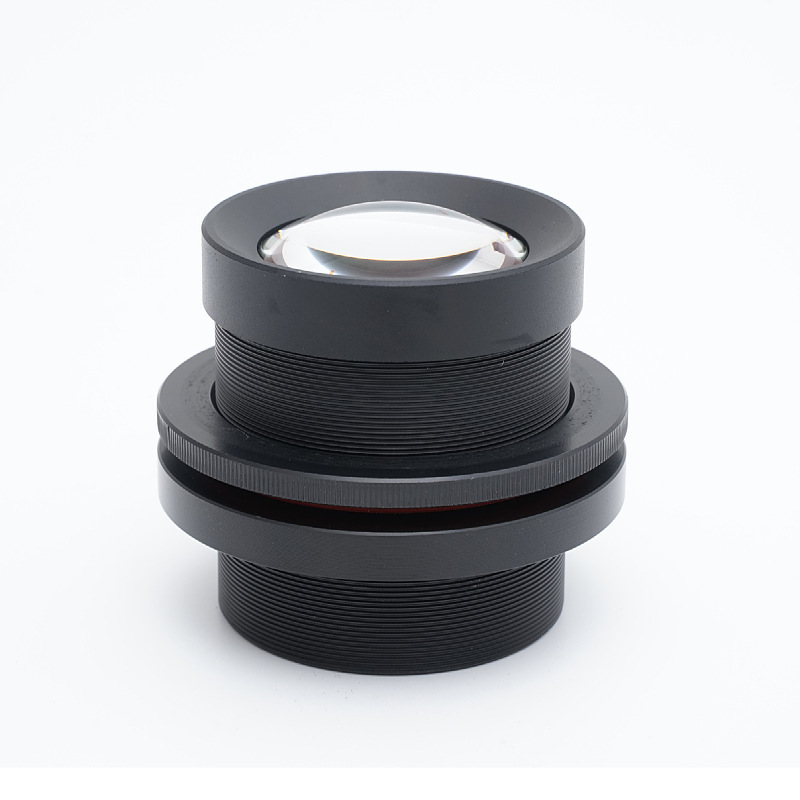 LCD projection lens, optical lens, 3 group optical lens glass lens, full plastic housing