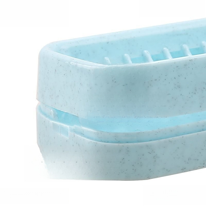 Bathroom Drain Double-Layer Soap Box Creative Plastic Travel Soap Box Handmade Soap Holder Bathroom Soap Rack