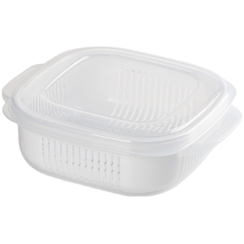 Microwavable Rice Frozen Fresh-keeping Box Lunch Box for Office workers with rice Fruit Box Lunch Box Double-layer Sub-packing Freezer