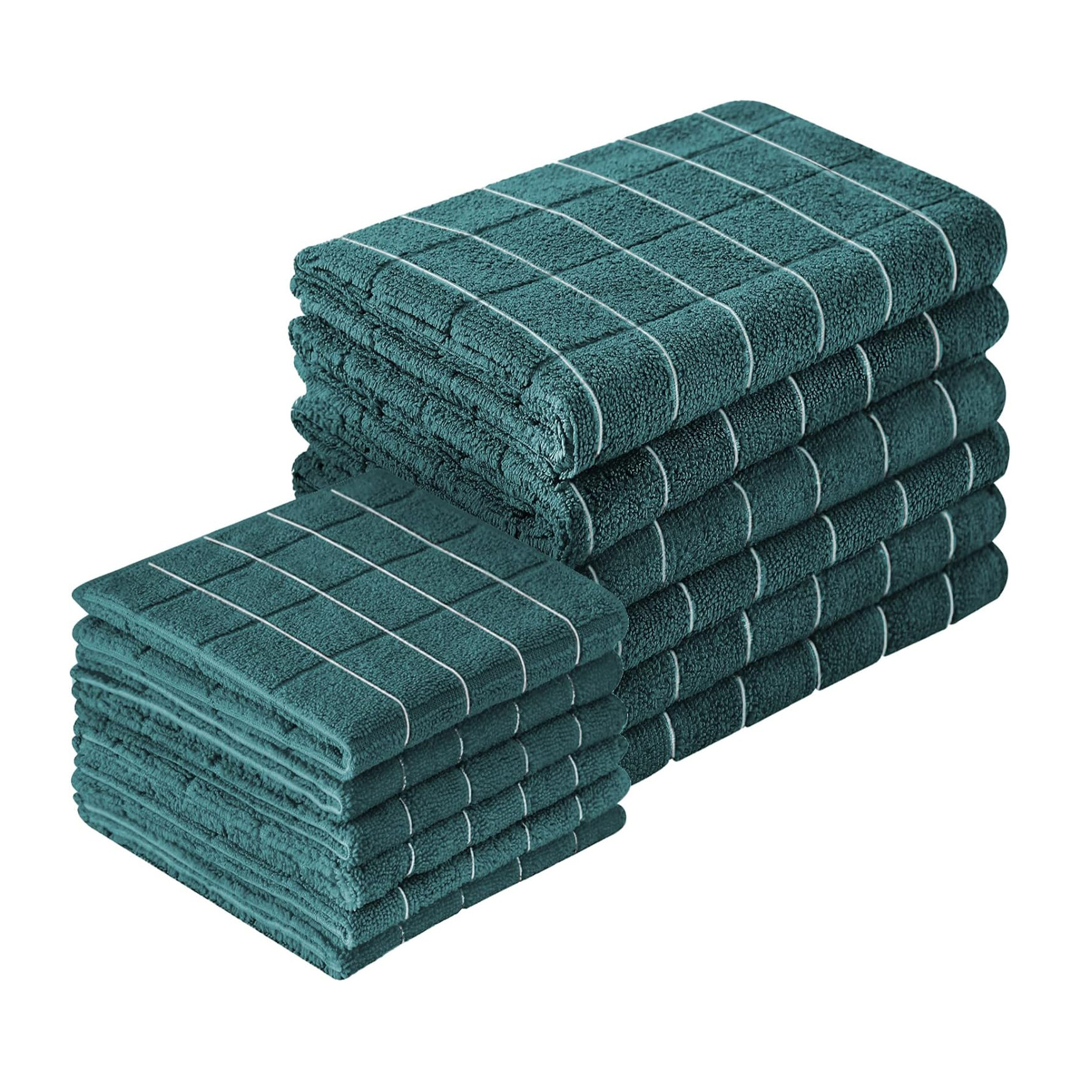 Oil-free lint-free dishcloth kitchen dishwashing cloth thickened super absorbent dishwashing towel tablecloth towel scouring pad