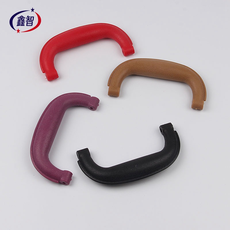 Прямые Продажи Завода Пластиковая Алюминиевая Ручка Имитированная Кожаная Ручка Для Винного Коробки Подарочная Коробка Ручка Бутылочная Упаковка Пластиковая Ручка