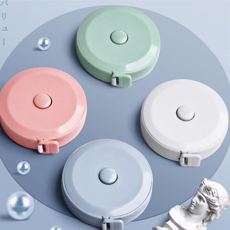 Small tape measure mini tape measure soft ruler meter multi-function 2m cute measuring three-way waist chest measuring cloth ruler
