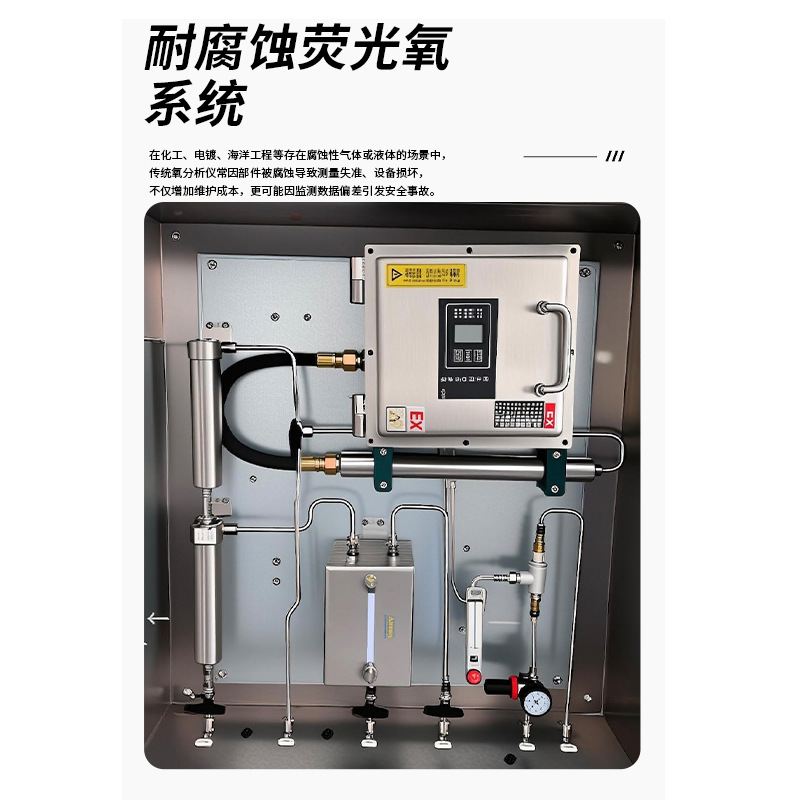Fluorescence Coulomb Method Corrosion-Resistant Oxygen Content Analyzer Non-Consumable Hydrogenation Reactor Centrifuge Storage Tank